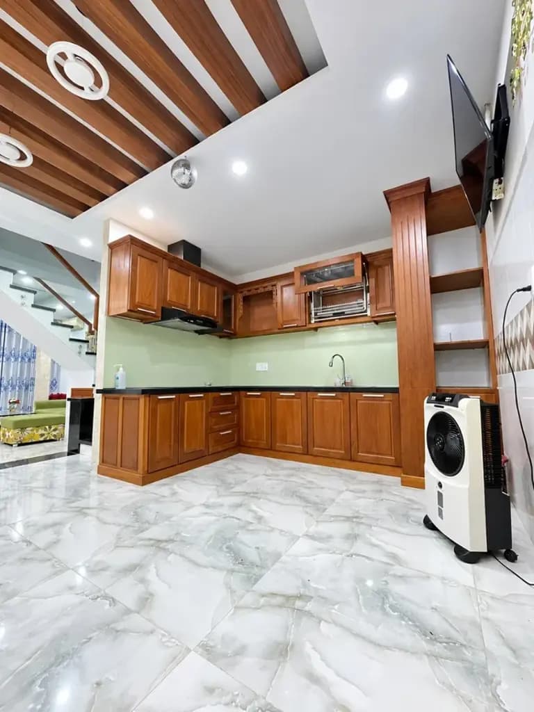 Main-JẢ RẺ-CHO THUÊ NHÀ 3 TẦNG KIỆT Ô TÔ TRẦN CAO VÂN, FULL NỘI THẤT-3
