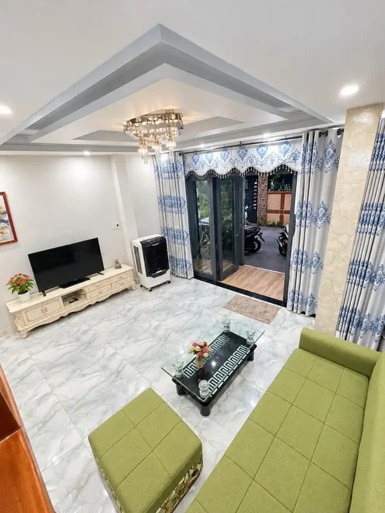 Main-JẢ RẺ-CHO THUÊ NHÀ 3 TẦNG KIỆT Ô TÔ TRẦN CAO VÂN, FULL NỘI THẤT-1