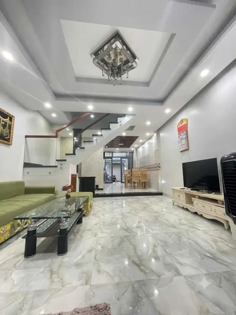 Main-JẢ RẺ-CHO THUÊ NHÀ 3 TẦNG KIỆT Ô TÔ TRẦN CAO VÂN, FULL NỘI THẤT-0