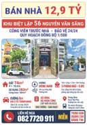 Thumb-Bán Nhà ĐẸP trong KHU BIỆT LẬP 56 Nguyễn Văn Săng giá chỉ 12.9 tỷ (4x18.5m=74m²)-1