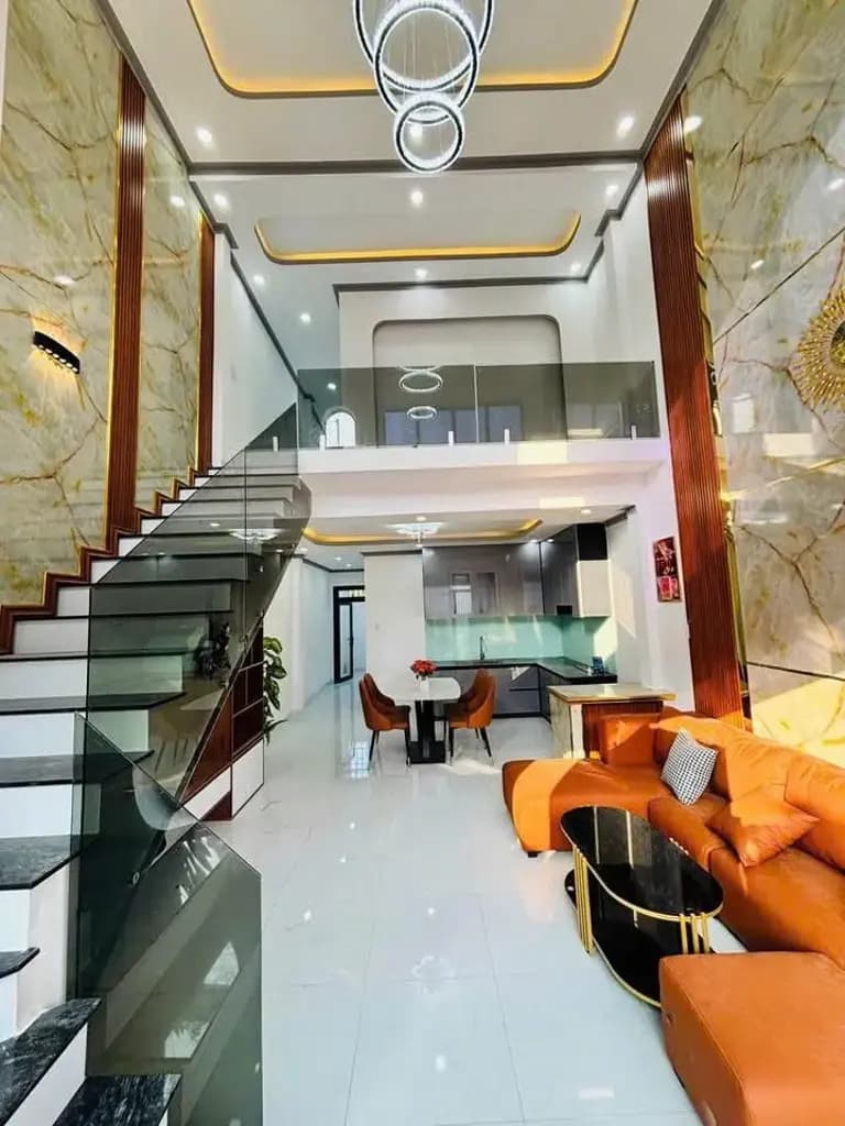 Main-Không quản lý hết, cần bán căn nhà cấp lửng kết cấu lầu gần chợ Thạnh Phú, UBND Phường Tân Triều mới keng-2
