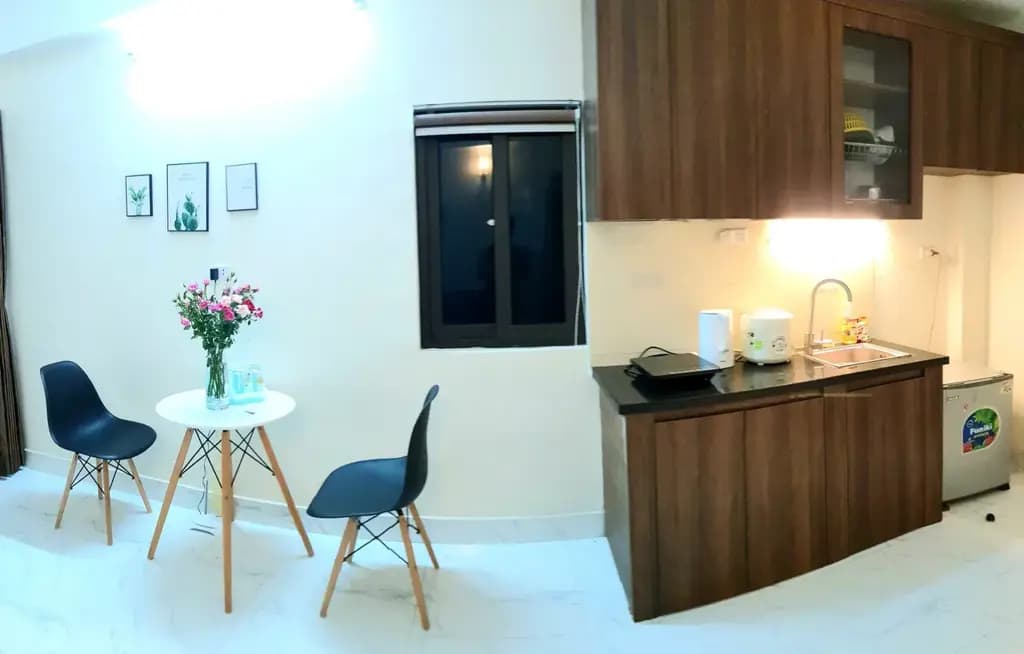 Main-Chính chủ trực tiếp cho thuê CCMN rộng 30m2 đủ đồ giá 3.9 triệu tại Đường Mỹ Đình-2