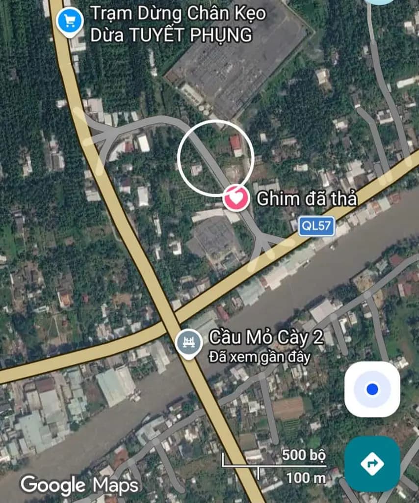 Main-BÁN ĐẤT MẶT TIỀN ĐƯỜNG NHÁNH CẦU MỎ CÀY 2-0