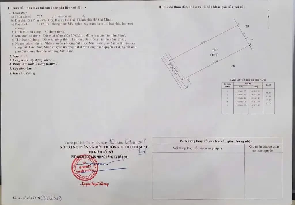 Main-Bán 1732 m² đất đường phạm văn cội củ chi. giá 13tr/m2-1