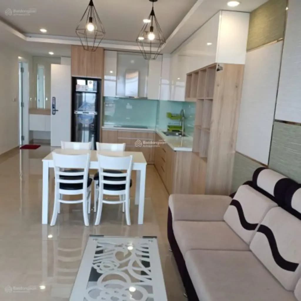 Main-Cho thuê căn hộ Quang Nguyễn 244 Nguyễn Hữu Thọ, Đà Nẵng, DT: 75m²,2PN, 2WC phòng khách rộng rãi-2