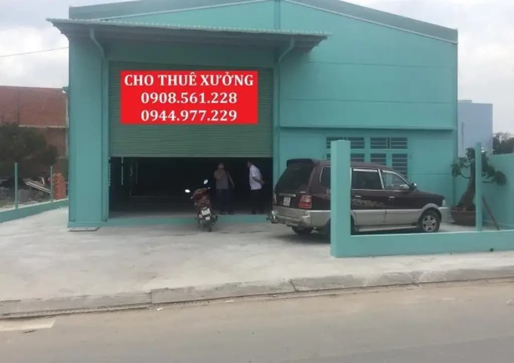 Main-Nhà xưởng cho thuê phường hiệp thành quận 12 dt: 500m giá 25 triêu/tháng lh: 0908561228-0