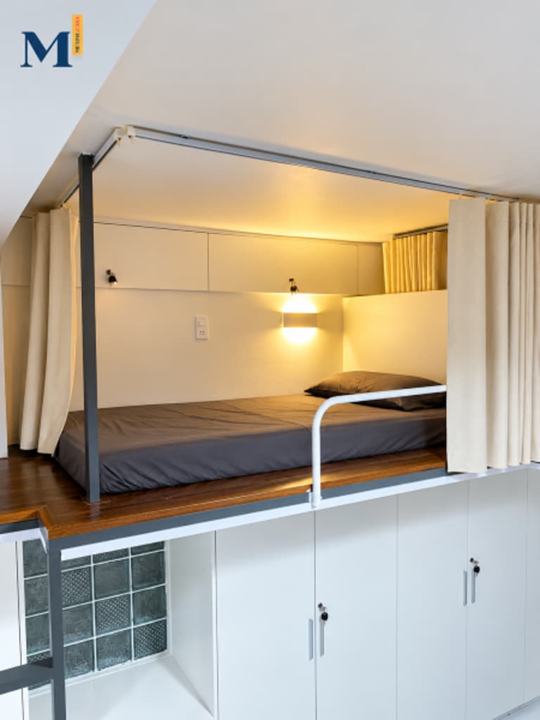Main-KTX Duplex Cao Cấp Cho Nam Q.11 (phòng 6 giường) - Full Chi Phí Chỉ 2,9 Triệu/Tháng-3