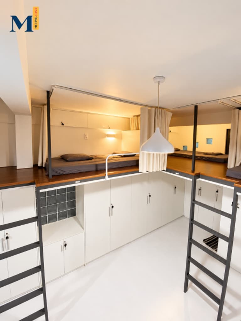 Main-KTX Duplex Cao Cấp Cho Nam Q.11 (phòng 6 giường) - Full Chi Phí Chỉ 2,9 Triệu/Tháng-2