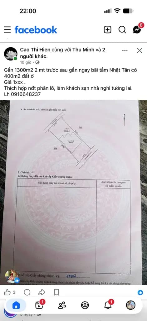 Main-Bán Đất 110m2 có sẵn 110 m2 thổ cư giá 360 triệu tại Xã Triệu Lăng Huyện Triệu Phong Quảng Trị-1
