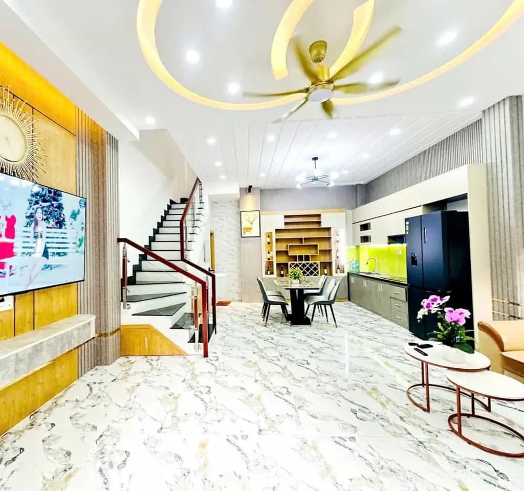 Main-HIẾM CÓ GÒ VẤP – NHÀ 4 TẦNG NGANG 5,5M BỀ THẾ – CHỈ 6,2 TỶ! ĐƯỜNG SỐ 3-2