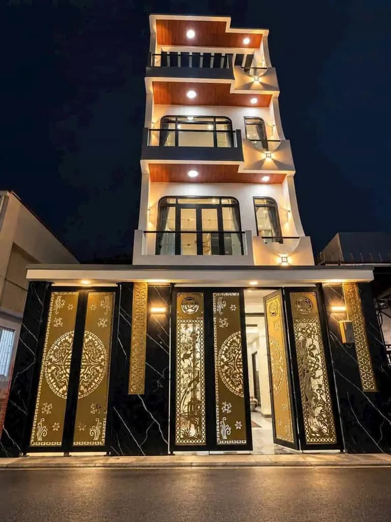 Main-Bán nhà mới xã Bà Điểm 7x17m MT đường nhựa 7m thông, gần ngã năm chợ đầu mối. giá 7,5 Tỷ-0